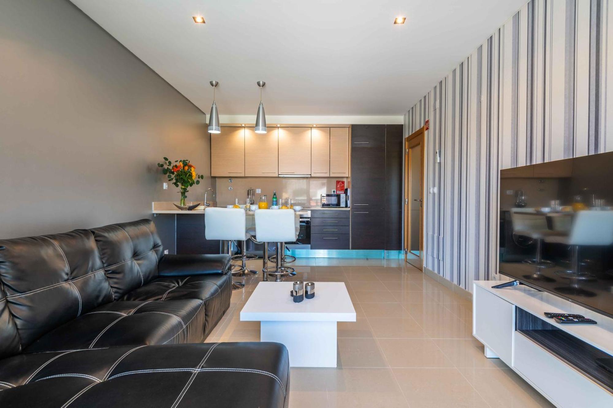 Apartamento T2 Eucalipto 2A Olhos de Agua  Buitenkant foto